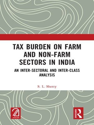 cover image of Tax Burden on Farm and Non-farm Sectors in India
